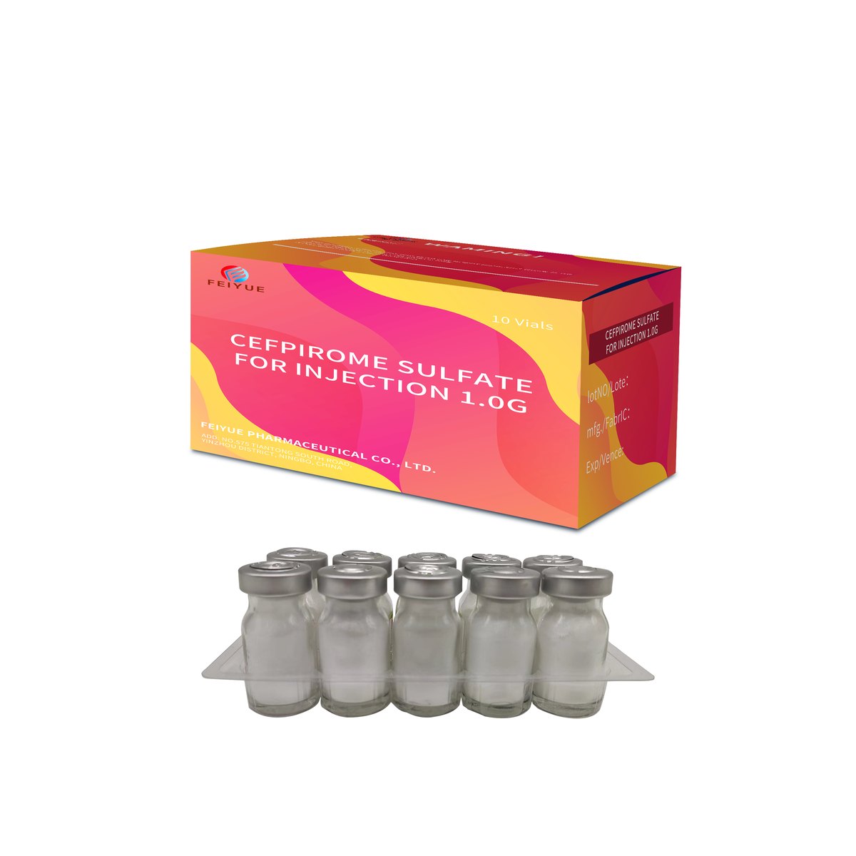 Cefpirome Sulfate for Injection 1g - view 1