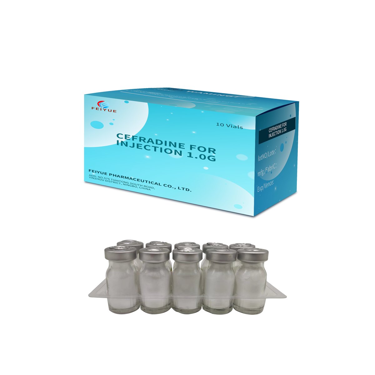 Cefradine for Injection 0.5g / 1g - view 4