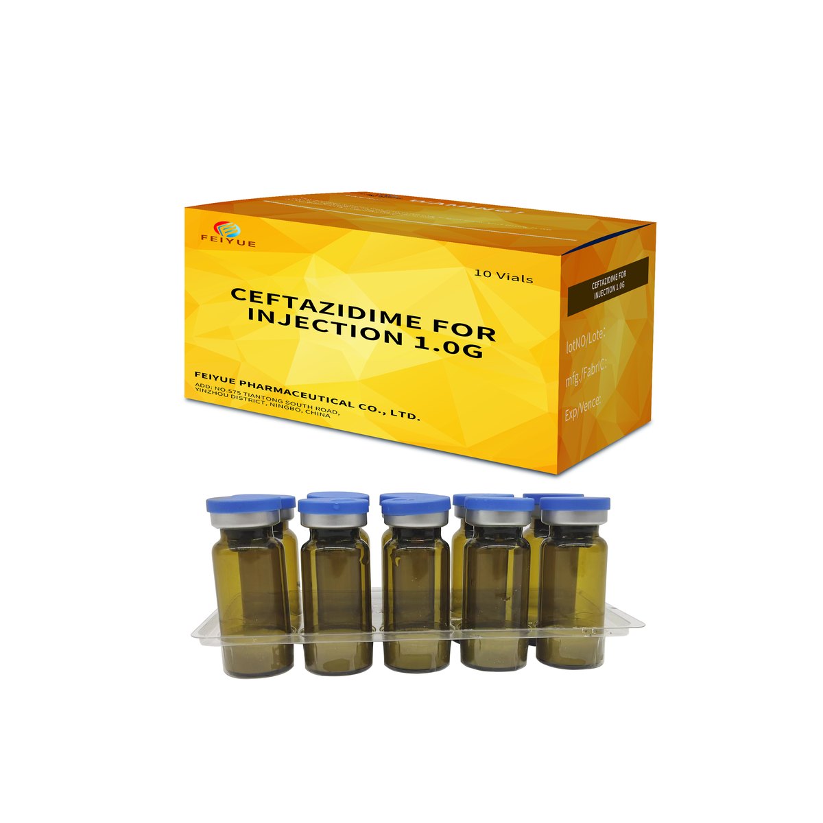 Ceftazidime for Injection 0.5g / 1g / 2g - view 1