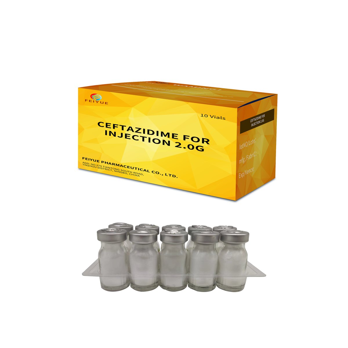 Ceftazidime for Injection 0.5g / 1g / 2g - view 4