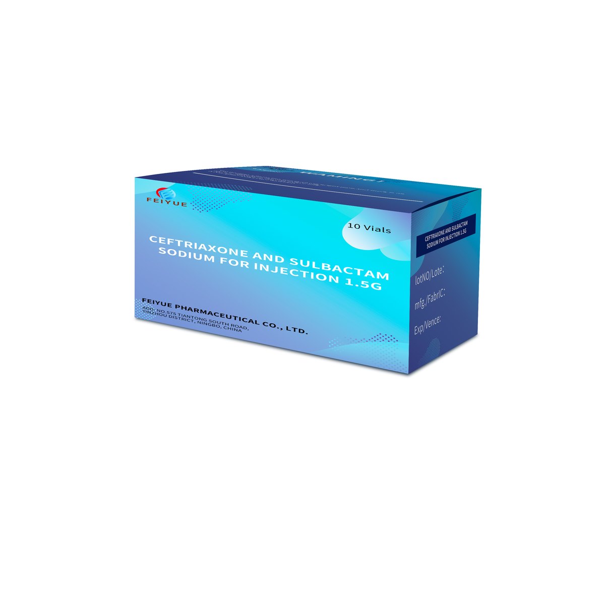 Ceftriaxone Sodium and Sulbactam Sodium for Injection 1.5g