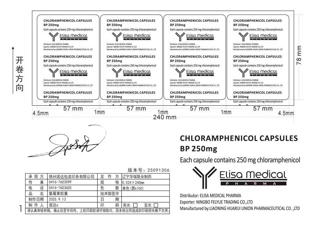 Chloramphenicol Capsules 250mg
