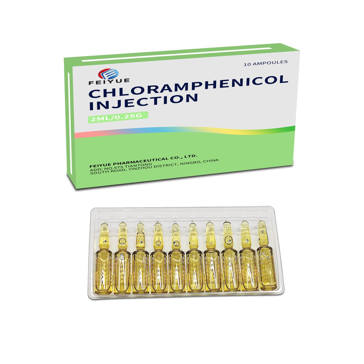 Chloramphenicol Injection 2ml:0.25g - view 1