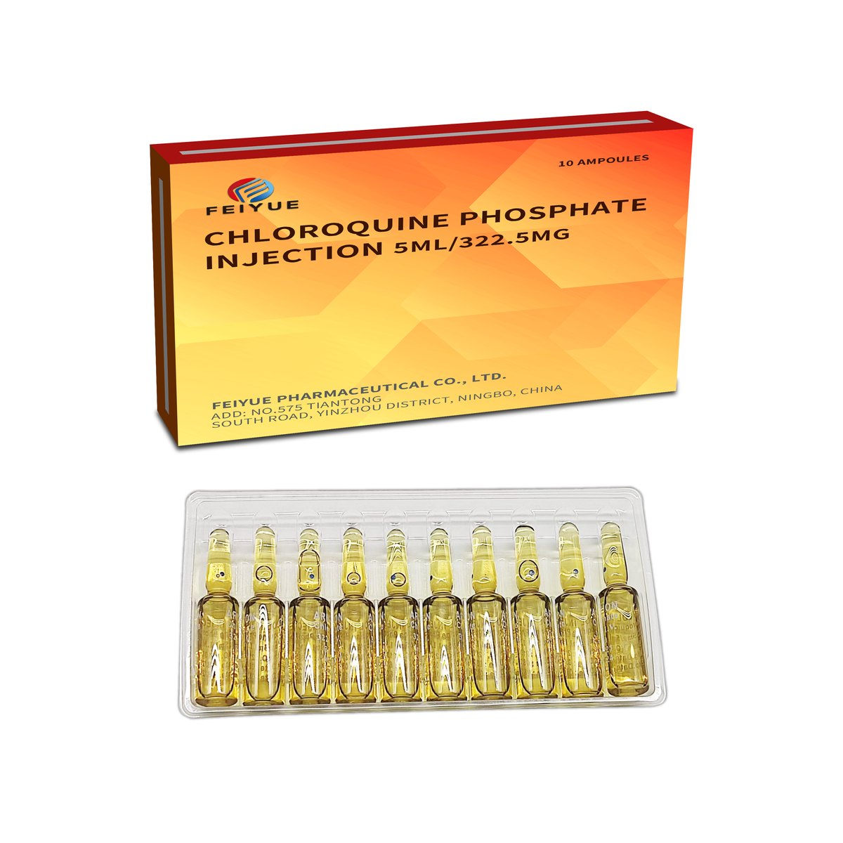 Chloroquine Phosphate Injection 5ml:322.5mg