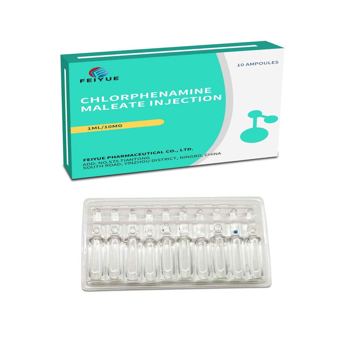 Chlorphenamine Maleate Injection 1ml:10mg - view 1