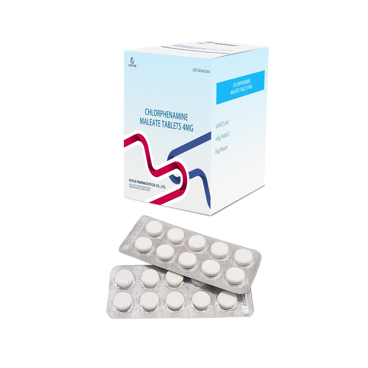 Chlorphenamine Maleate Tablets 4mg - view 1