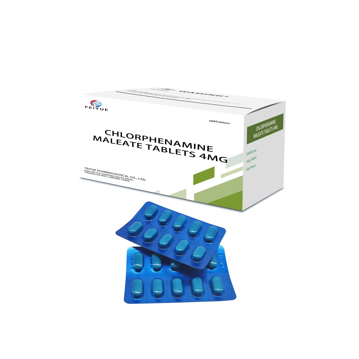 Chlorphenamine Maleate Tablets 4mg - view 2