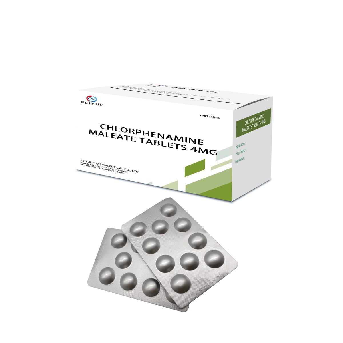 Chlorphenamine Maleate Tablets 4mg - view 3