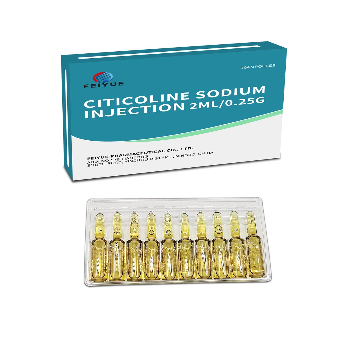 Citicoline Sodium for Injection 0.25g - view 1