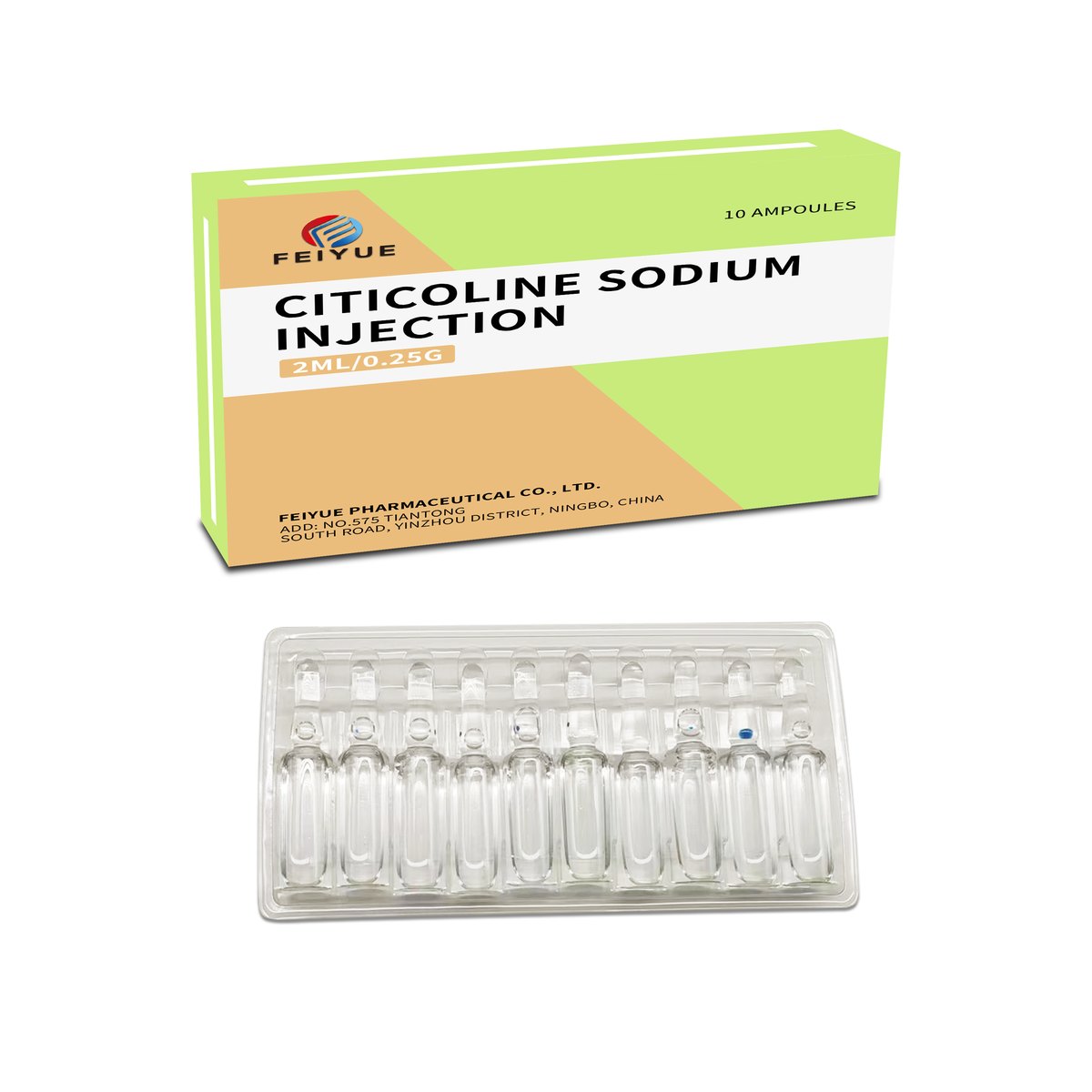Citicoline Sodium Injection 2ml:0.25g