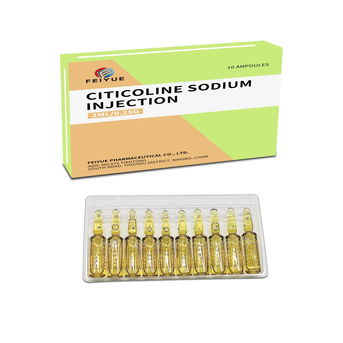 Citicoline Sodium Injection 2ml:0.25g - view 3