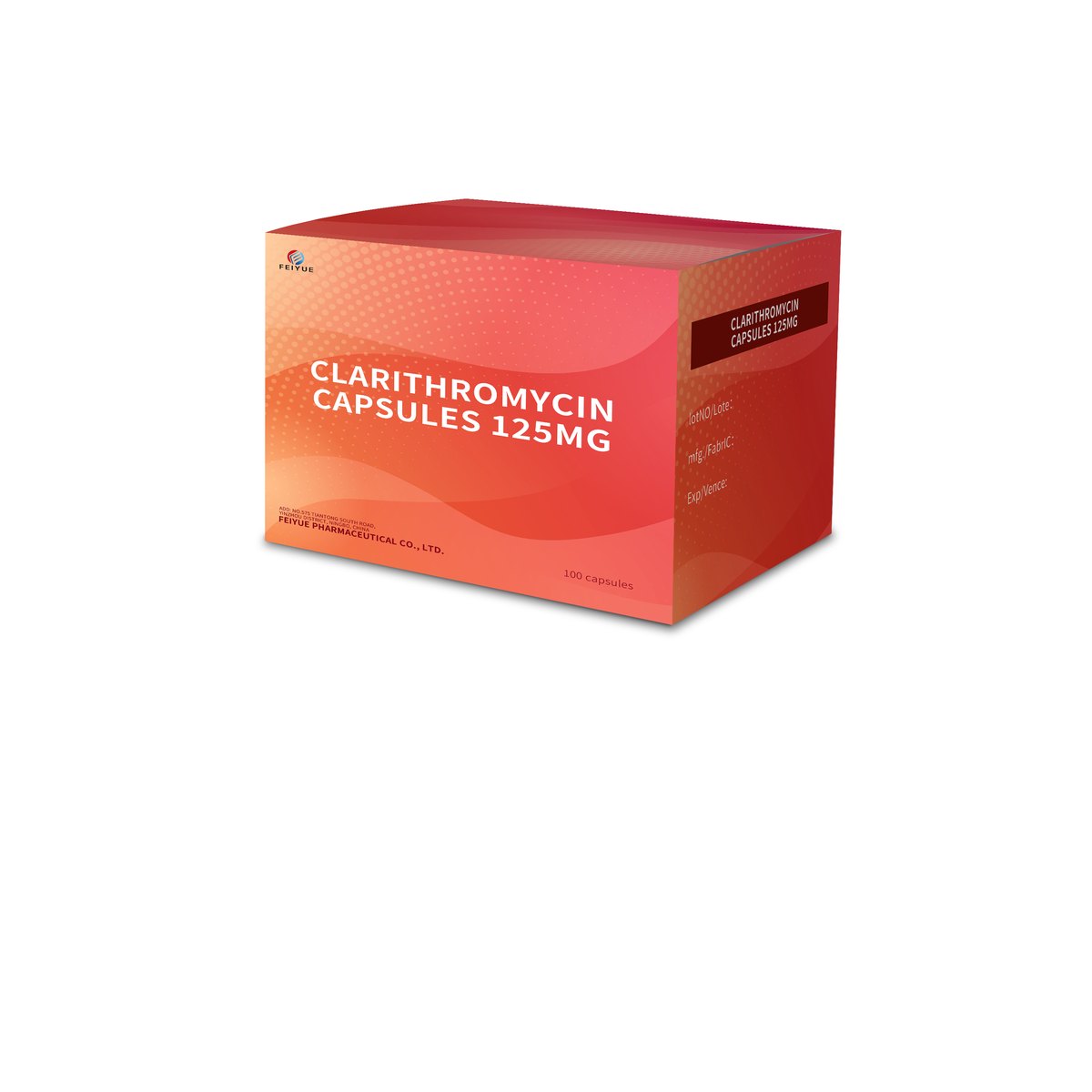 Clarithromycin Capsules 125mg - view 2