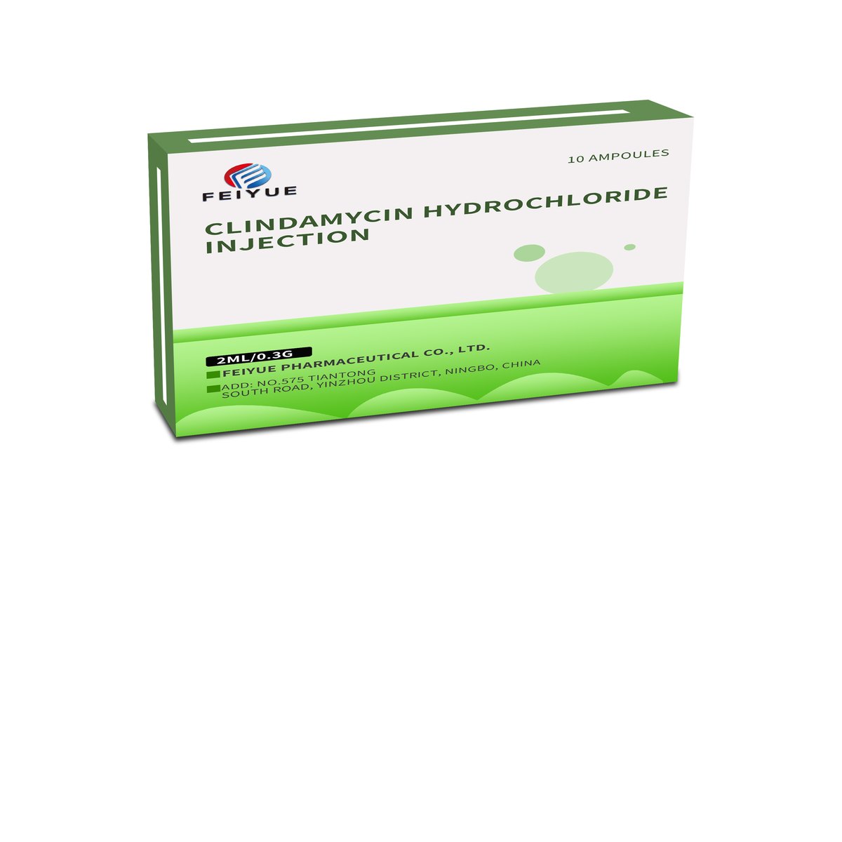 Clindamycin Hydrochloride Injection 2ml:0.15g / 2ml:0.3g / 2ml:0.6g - view 4