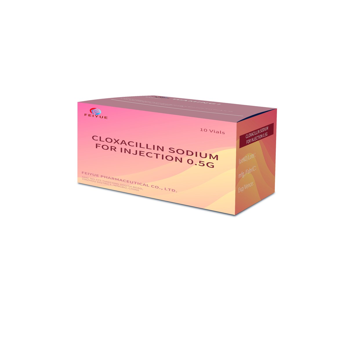 Cloxacillin Sodium for Injection 0.25g / 0.5g / 1g - view 1