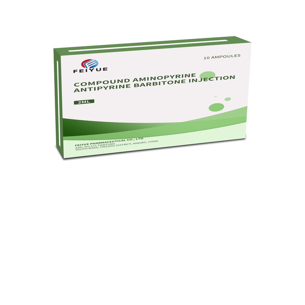 Compound Aminopyrine, Antipyrine and Barbitone Injection 2ml - view 2