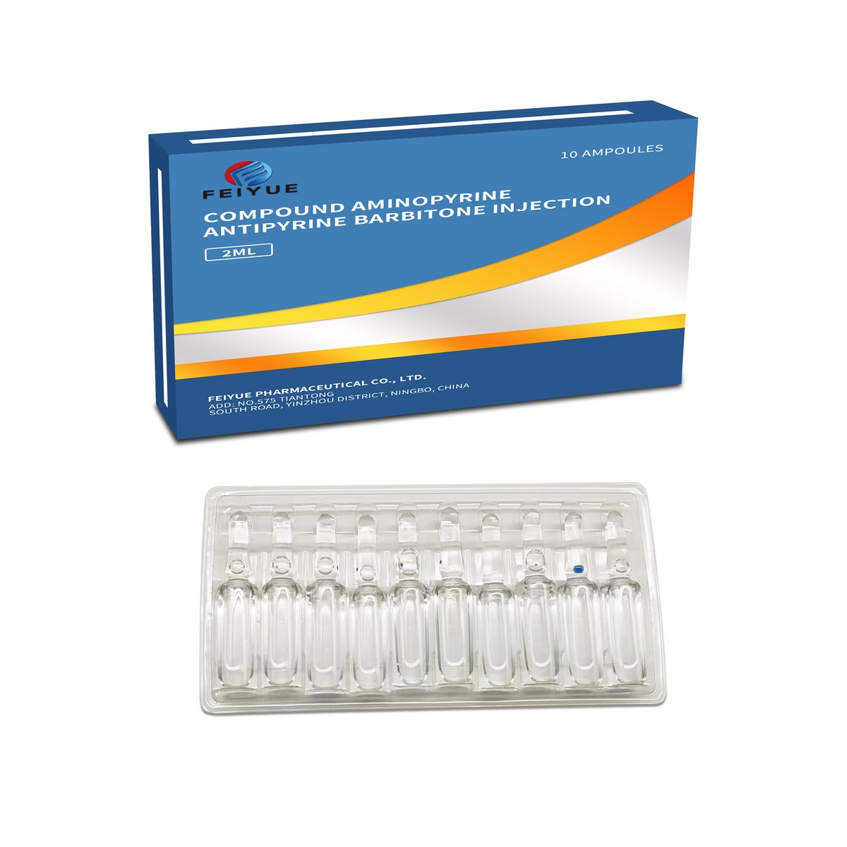 Compound Aminopyrine, Antipyrine and Barbitone Injection 2ml - view 4