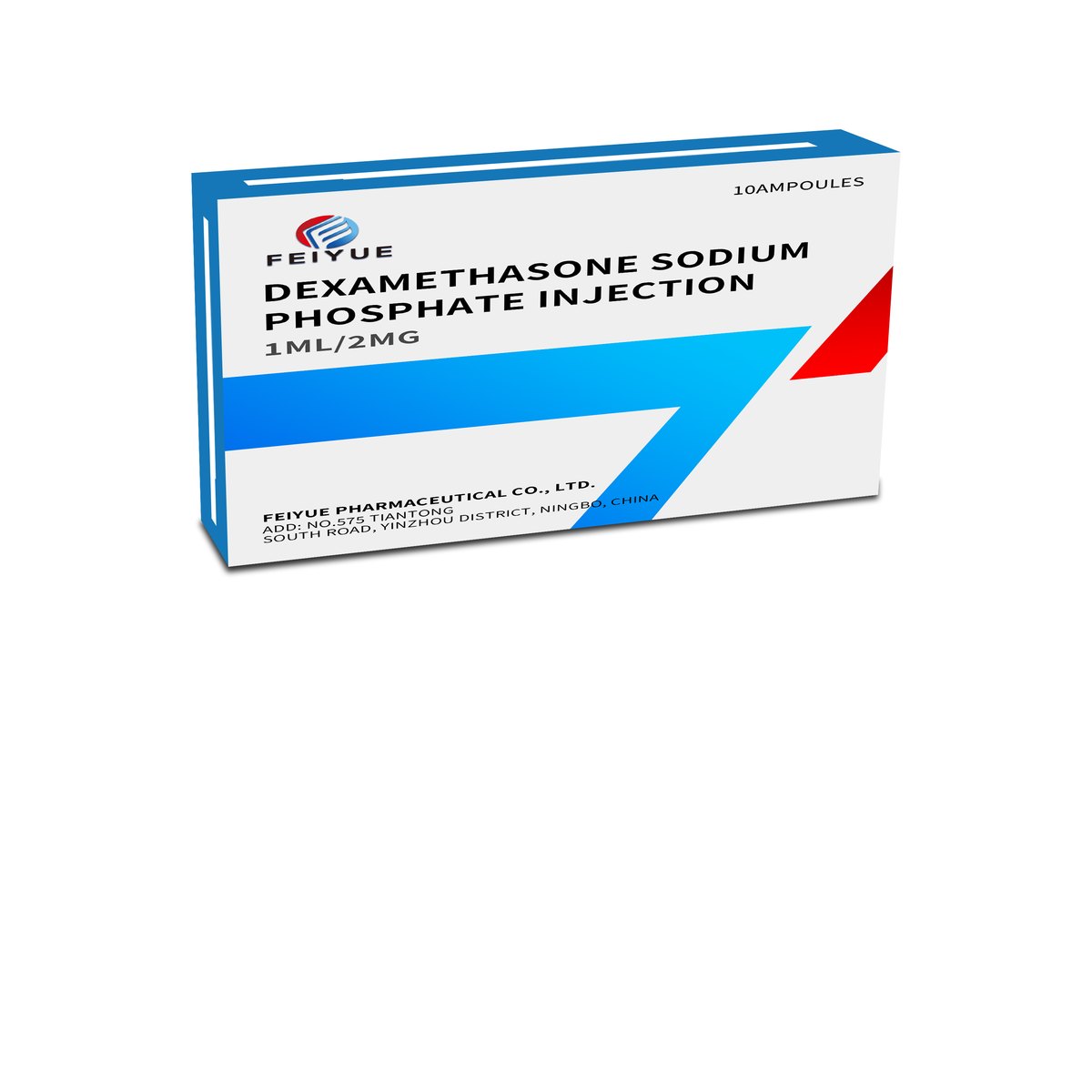 Dexamethasone Sodium Phosphate Injection 1ml:2mg / 1ml:4mg / 1ml:5mg / 2ml:8mg