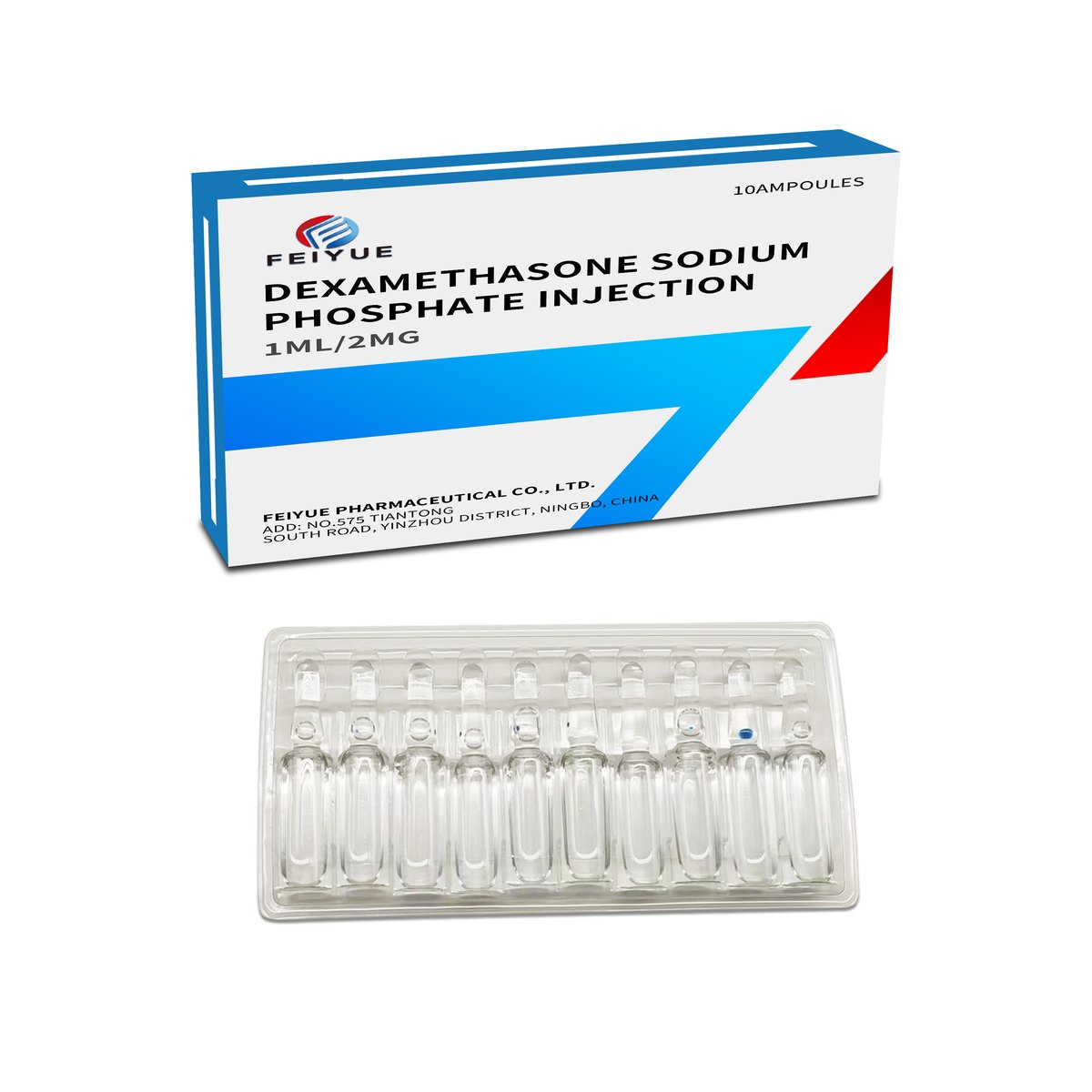Dexamethasone Sodium Phosphate Injection 1ml:2mg / 1ml:4mg / 1ml:5mg / 2ml:8mg - view 2