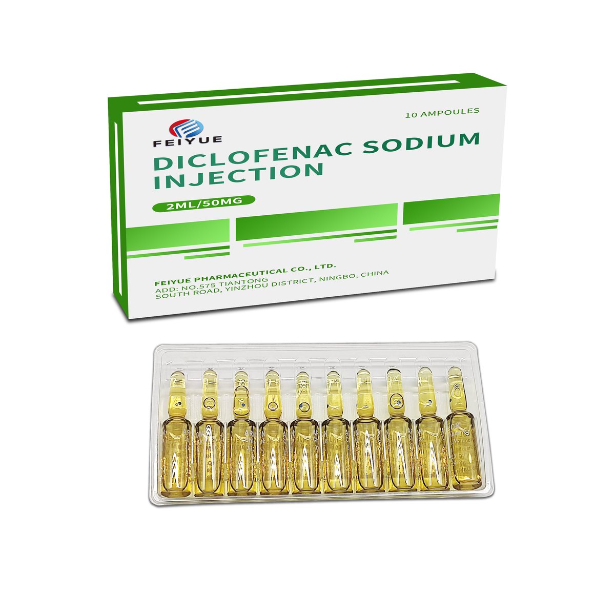 Diclofenac Sodium Injection 2ml:50mg / 3ml:75mg