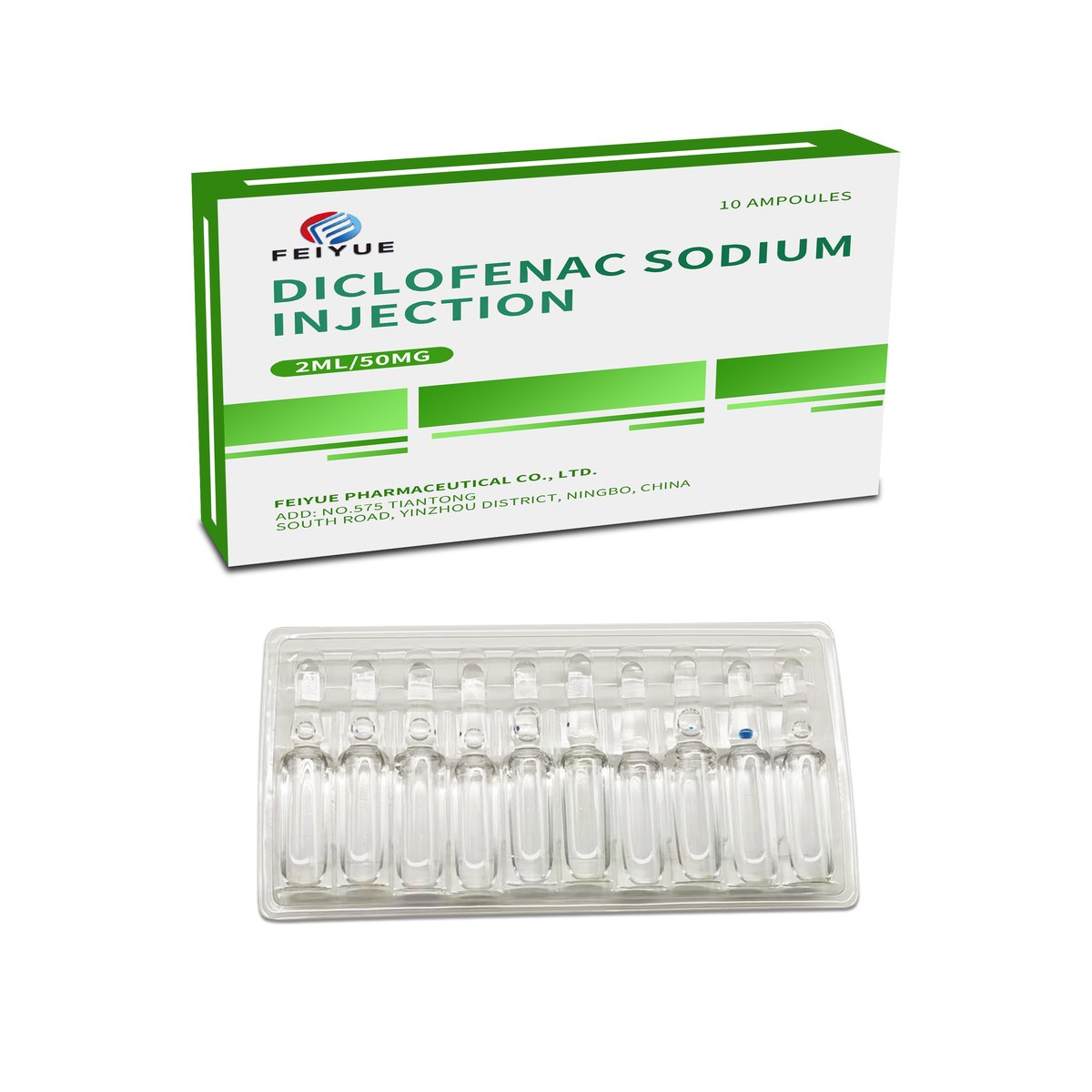Diclofenac Sodium Injection 2ml:50mg / 3ml:75mg - view 3
