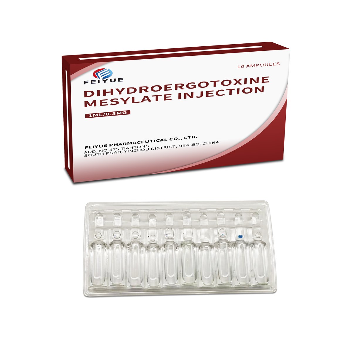 Dihydroergotoxine Mesylate Injection 1ml:0.3mg