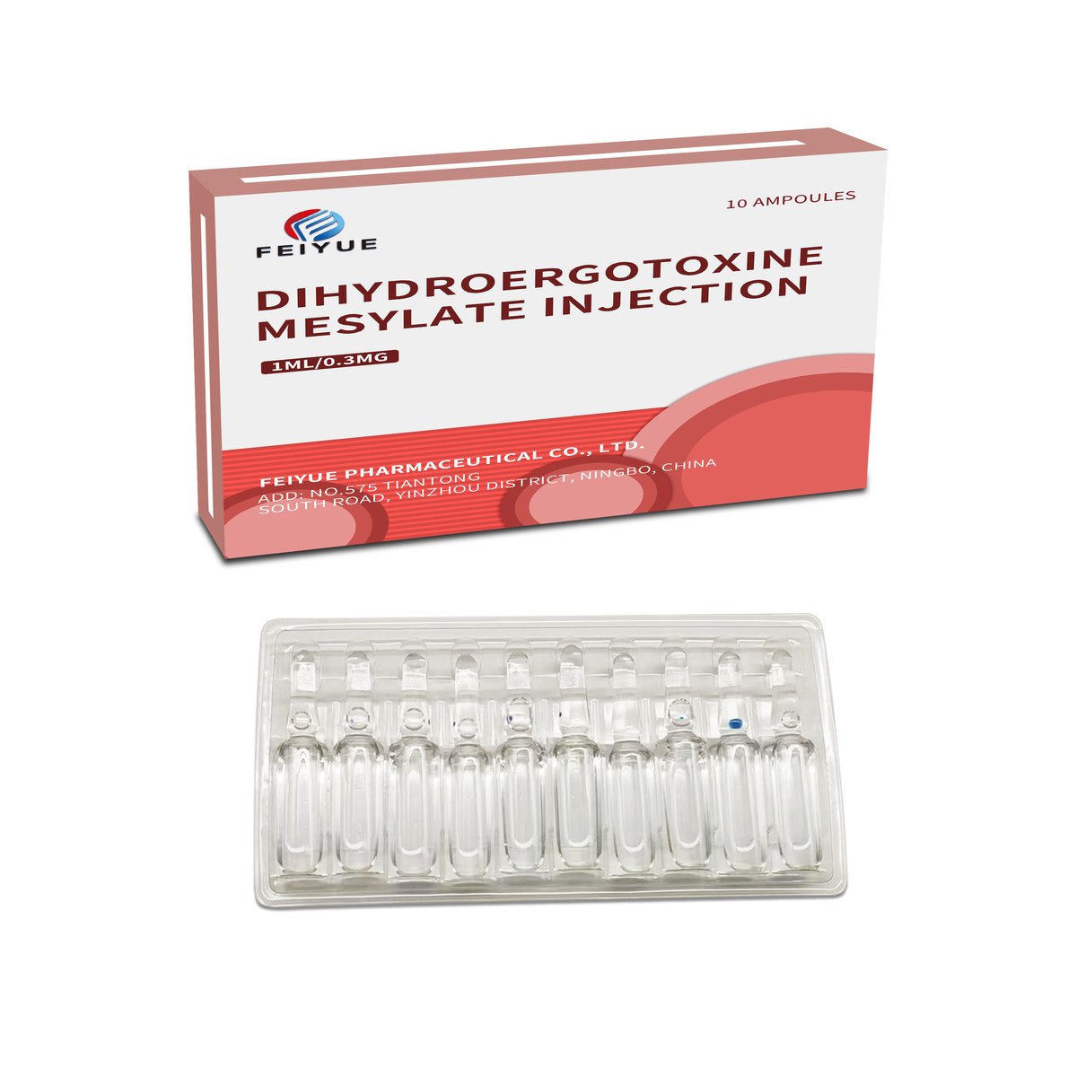 Dihydroergotoxine Mesylate Injection 1ml:0.3mg - view 1