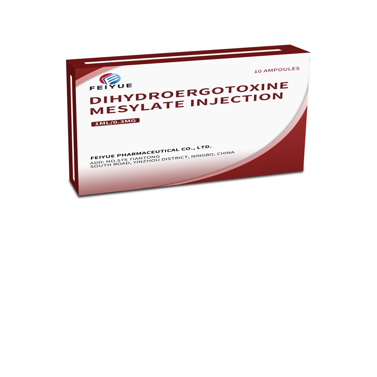 Dihydroergotoxine Mesylate Injection 1ml:0.3mg - view 2