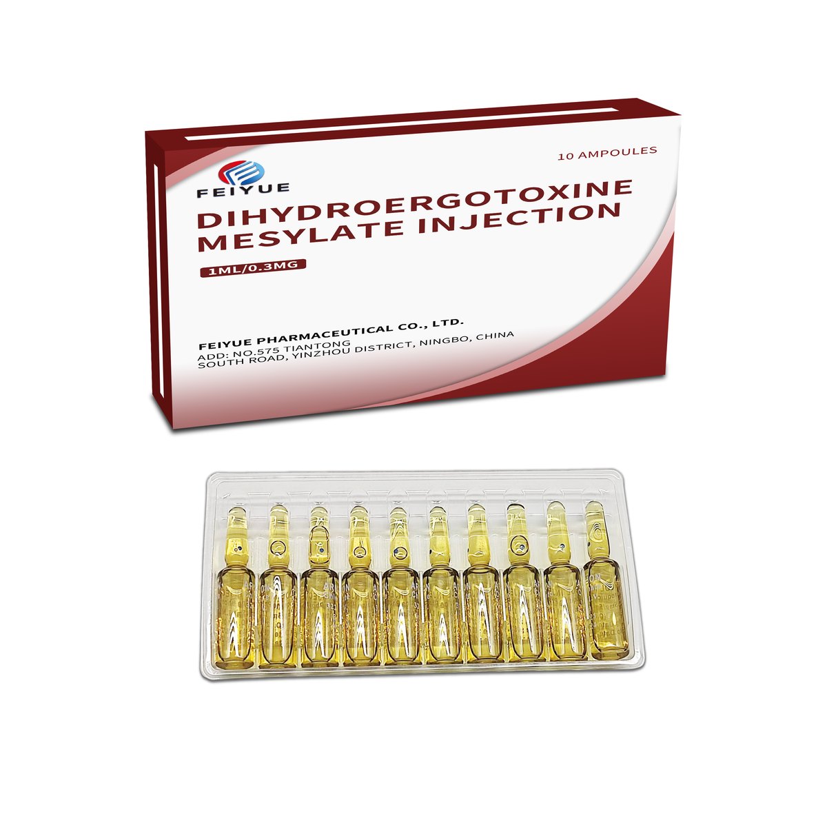 Dihydroergotoxine Mesylate Injection 1ml:0.3mg - view 3