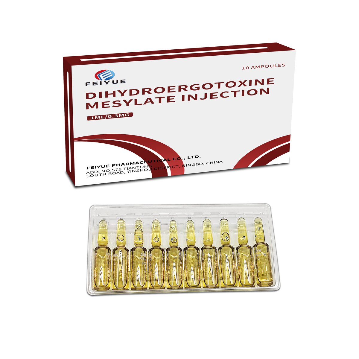 Dihydroergotoxine Mesylate Injection 1ml:0.3mg - view 4