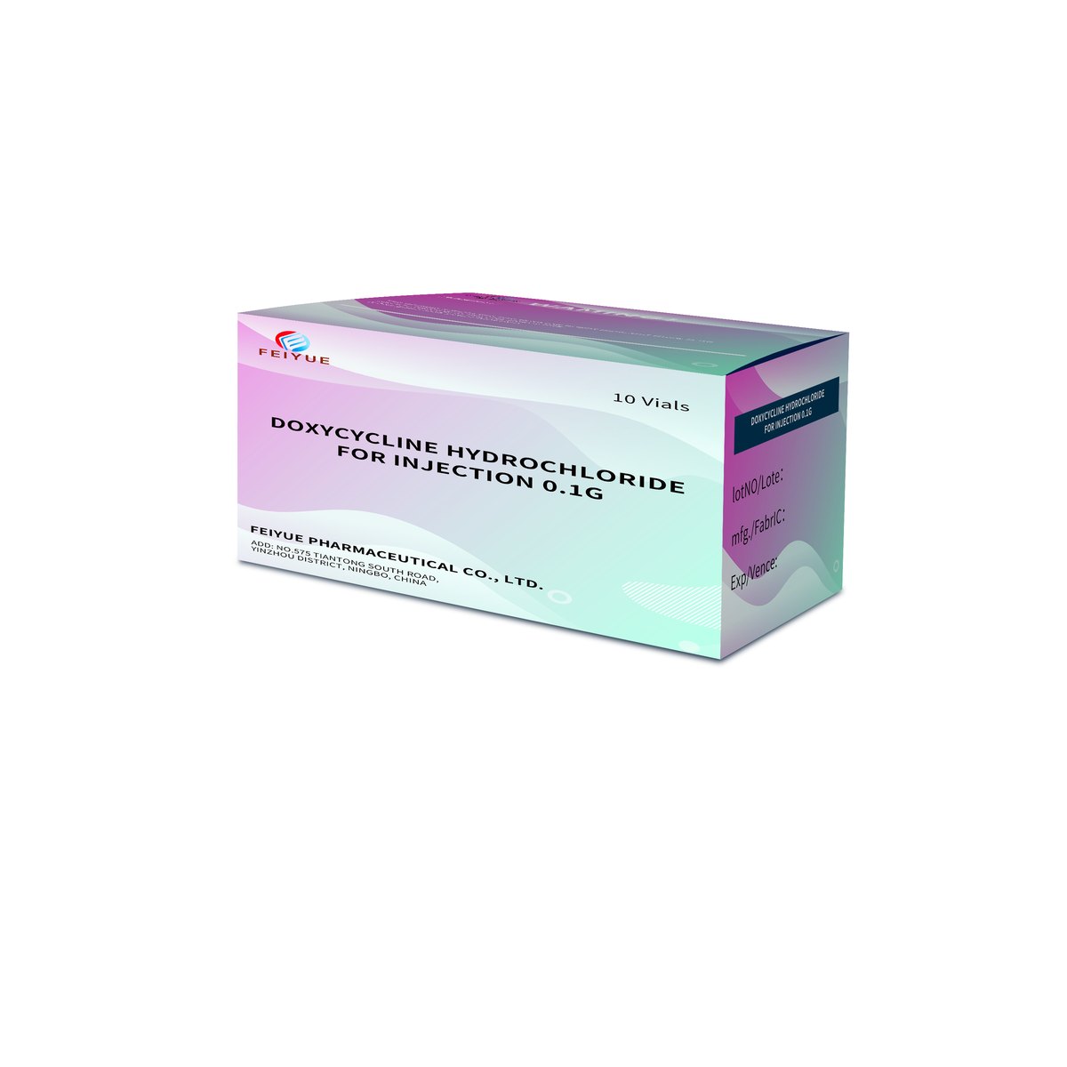 Doxycycline Hydrochloride for Injection 0.1g / 0.2g - view 2