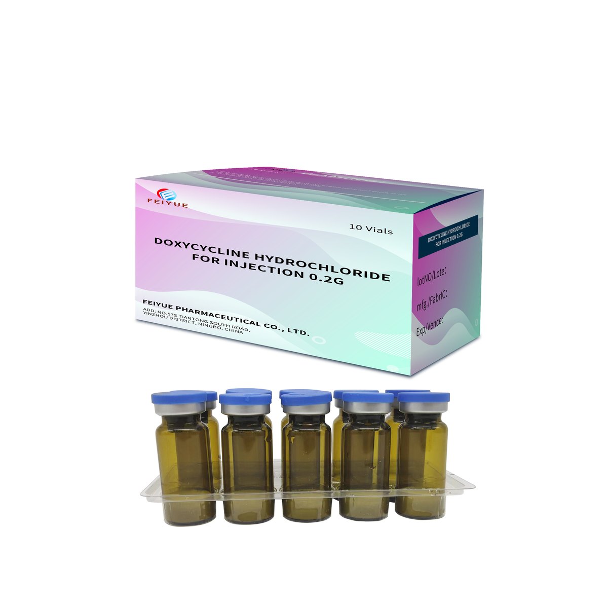Doxycycline Hydrochloride for Injection 0.1g / 0.2g - view 4