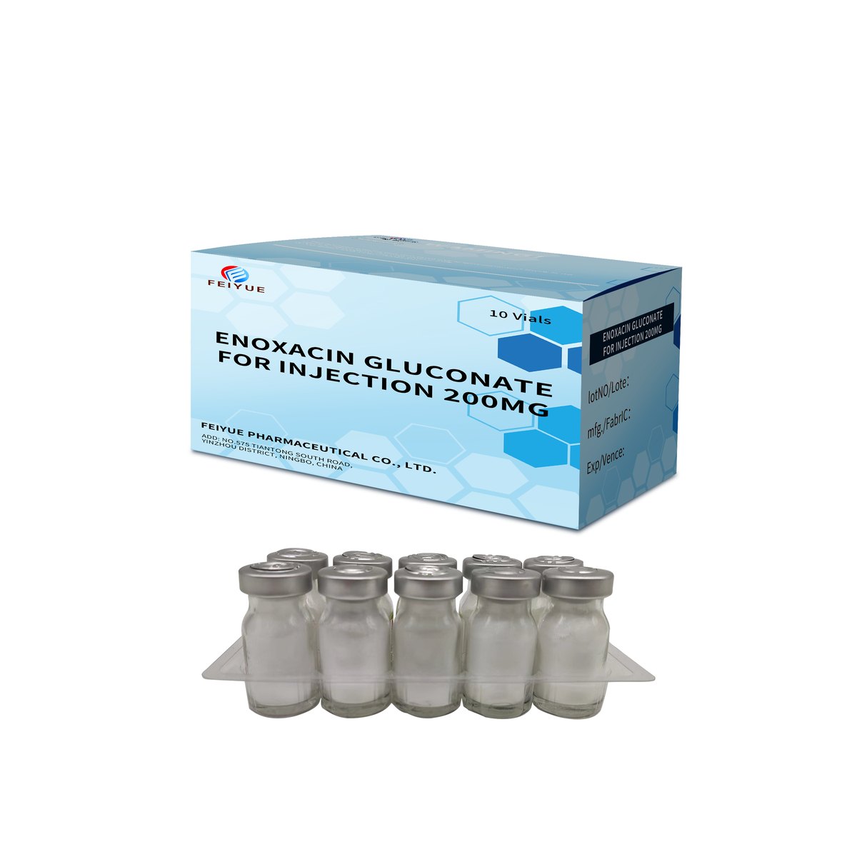 Enoxacin Gluconate for Injection 0.2g