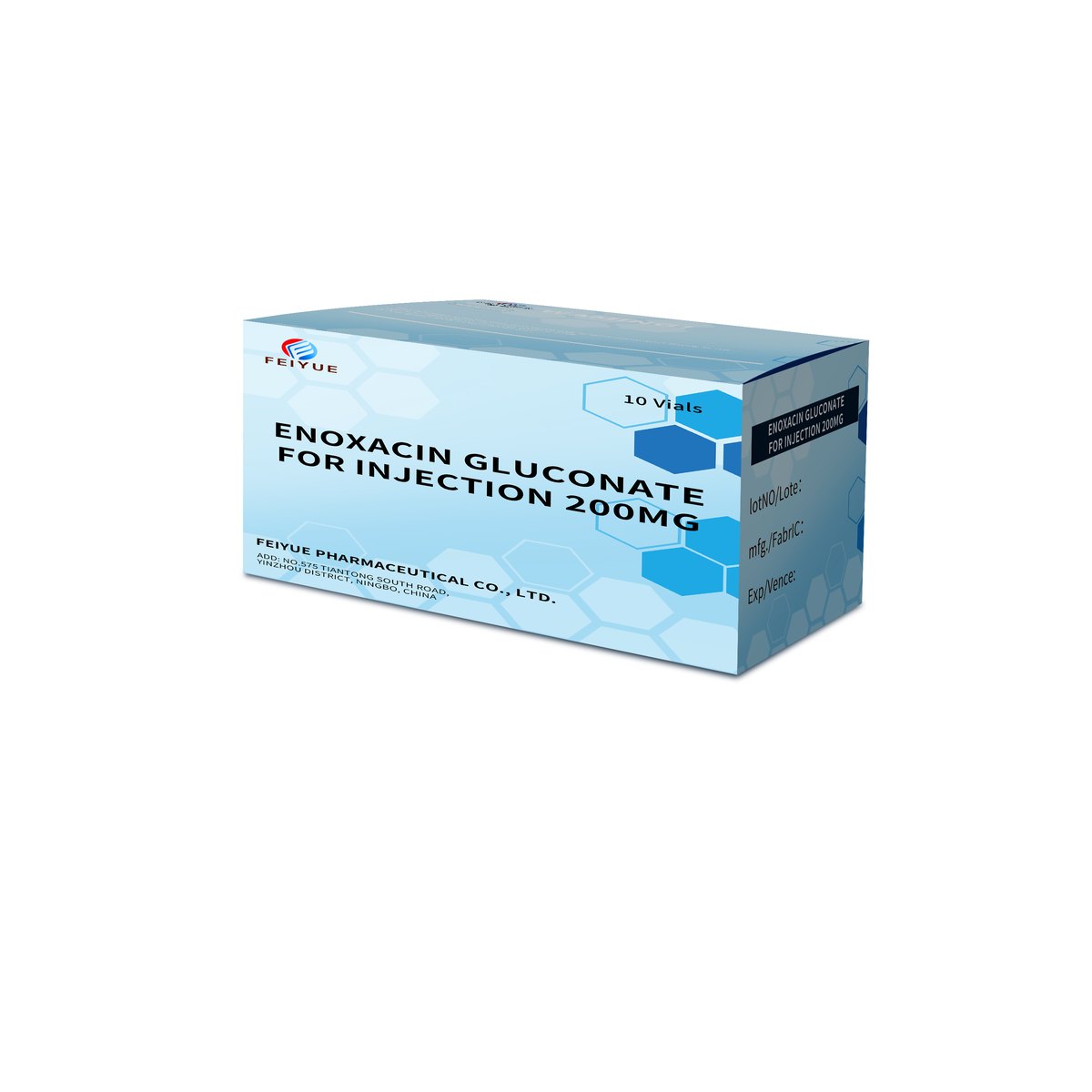 Enoxacin Gluconate for Injection 0.2g - view 1