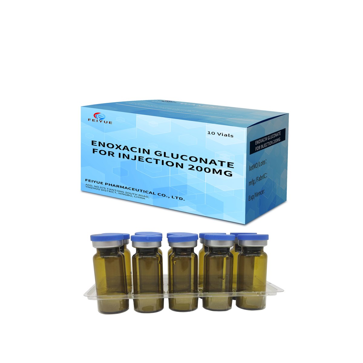 Enoxacin Gluconate for Injection 0.2g - view 2