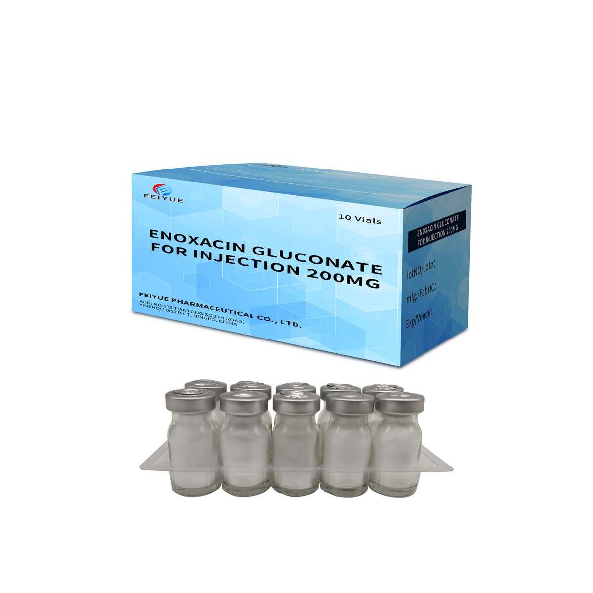 Enoxacin Gluconate for Injection 0.2g - view 3