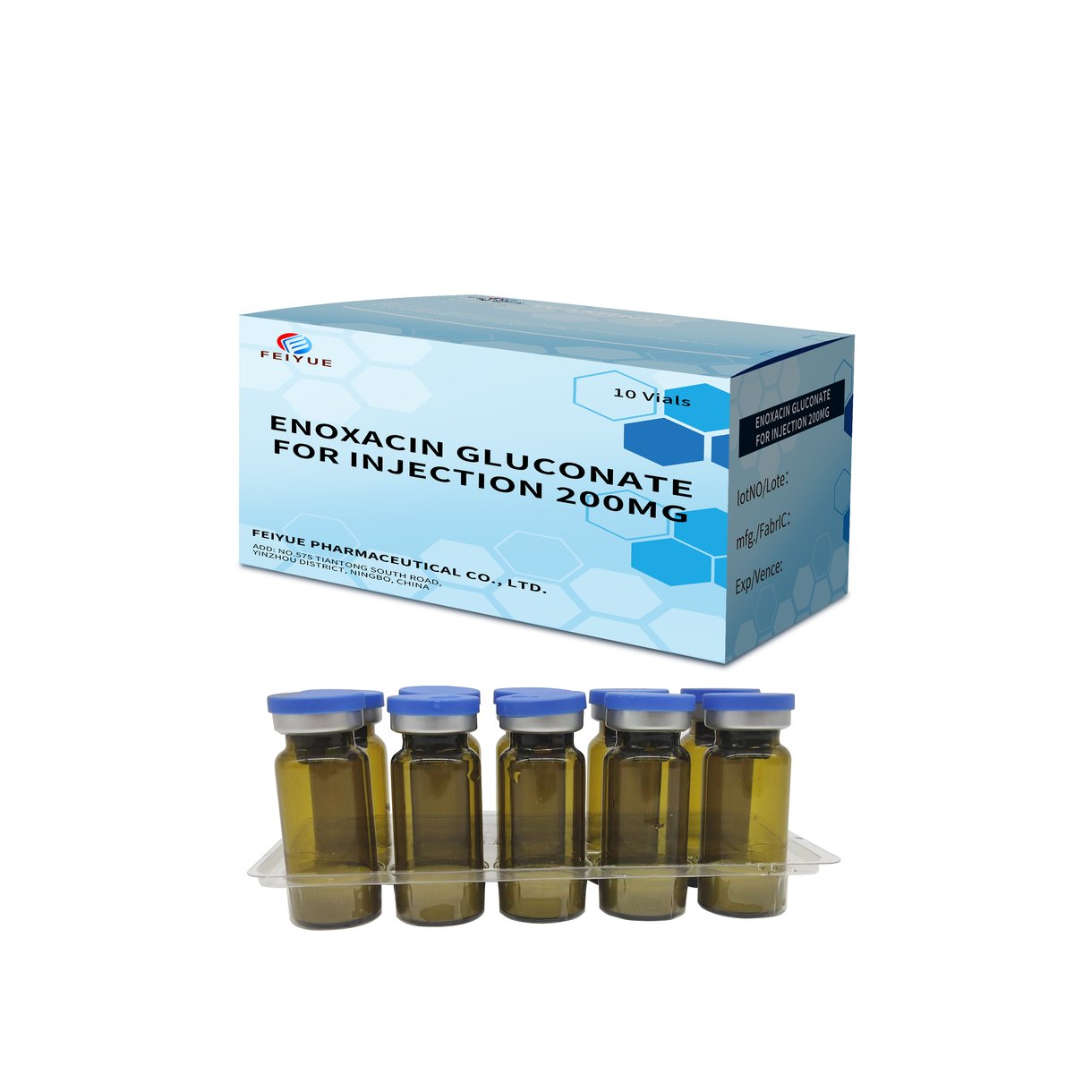 Enoxacin Gluconate for Injection 0.2g - view 4