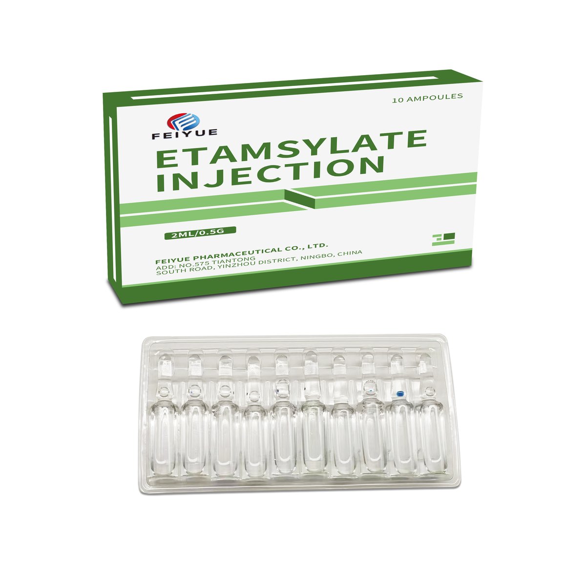 Etamsylate Injection 2ml:0.25g / 2ml:0.5g - view 2