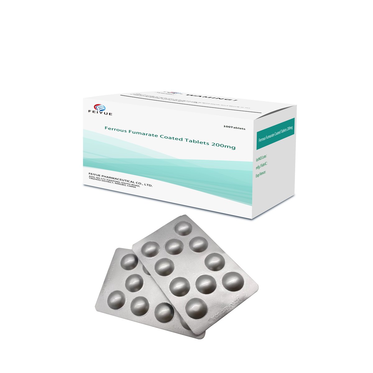 Ferrous Fumarate Coated Tablets 200mg