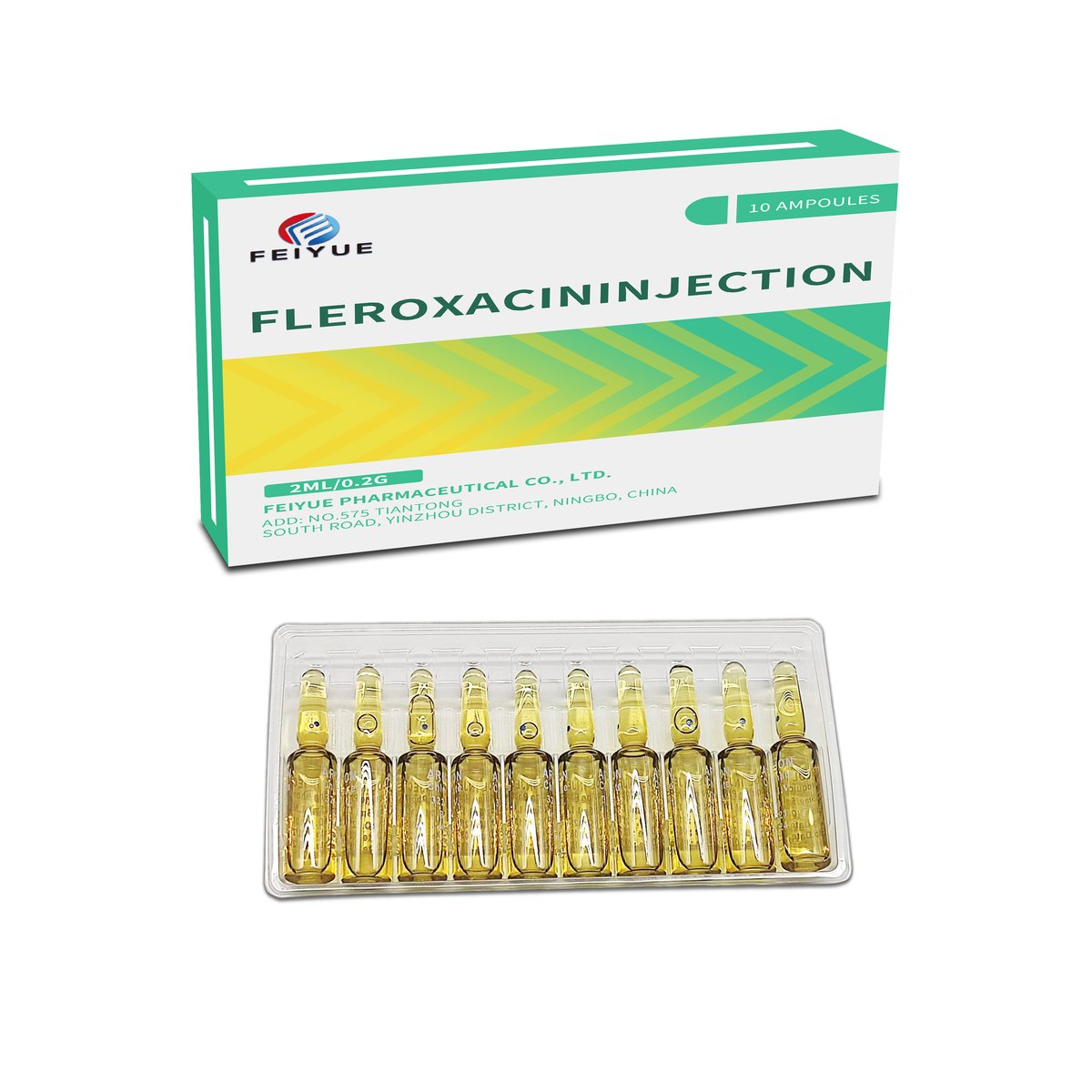 Fleroxacin Injection 2ml:0.2g / 5ml:0.4g