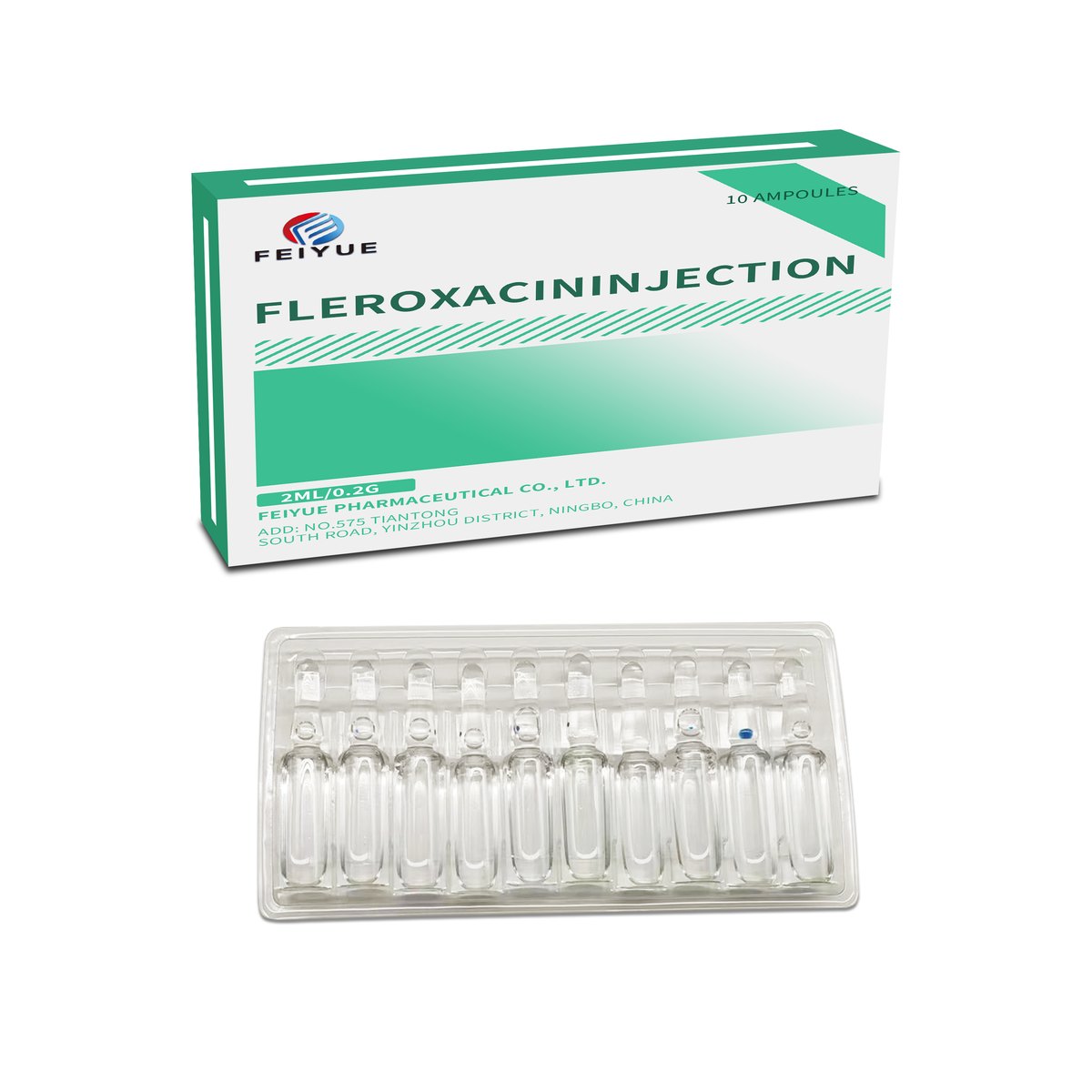 Fleroxacin Injection 2ml:0.2g / 5ml:0.4g - view 3