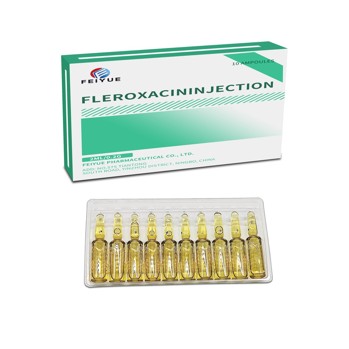 Fleroxacin Injection 2ml:0.2g / 5ml:0.4g - view 5