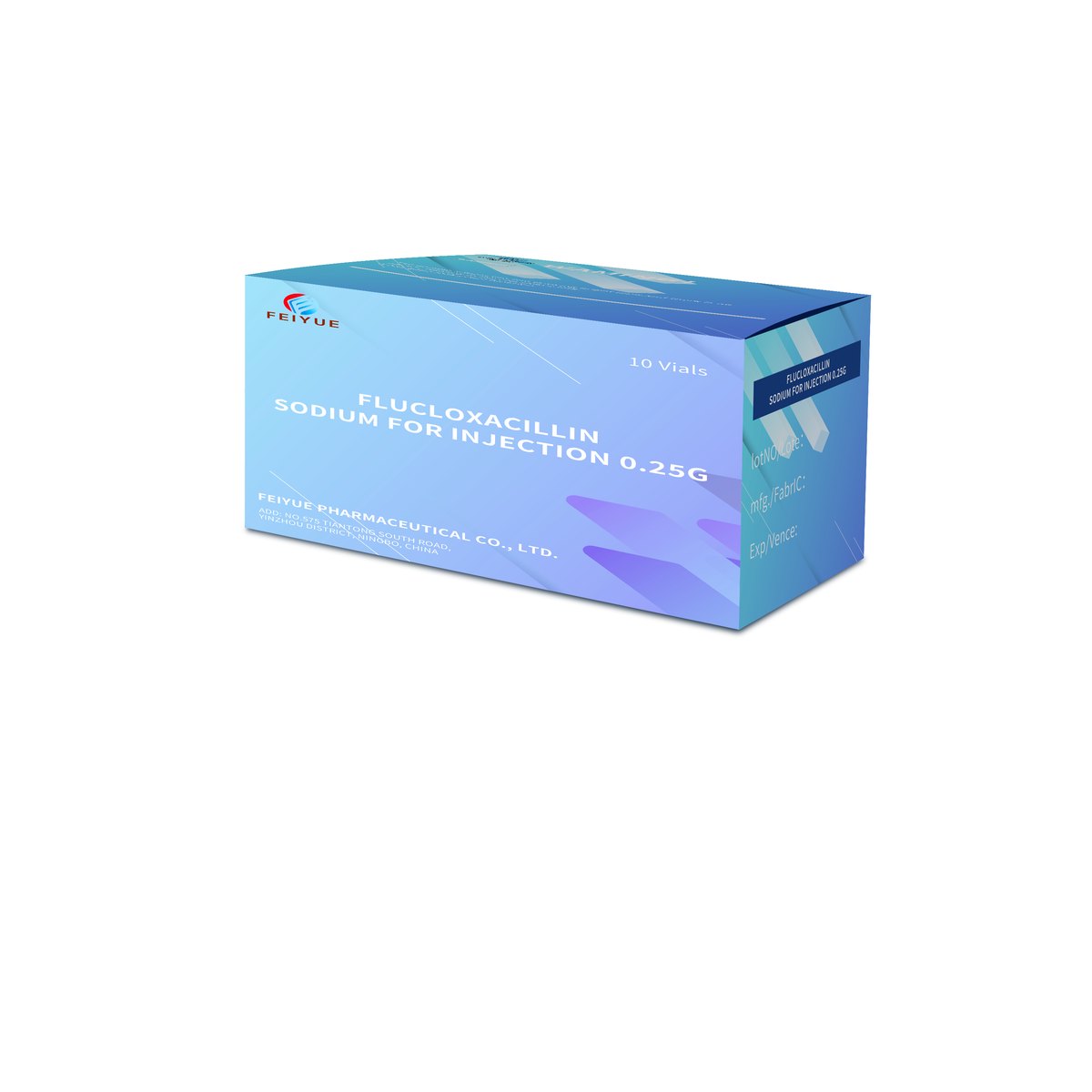 Flucloxacillin Sodium for Injection 0.25g / 0.5g / 1g