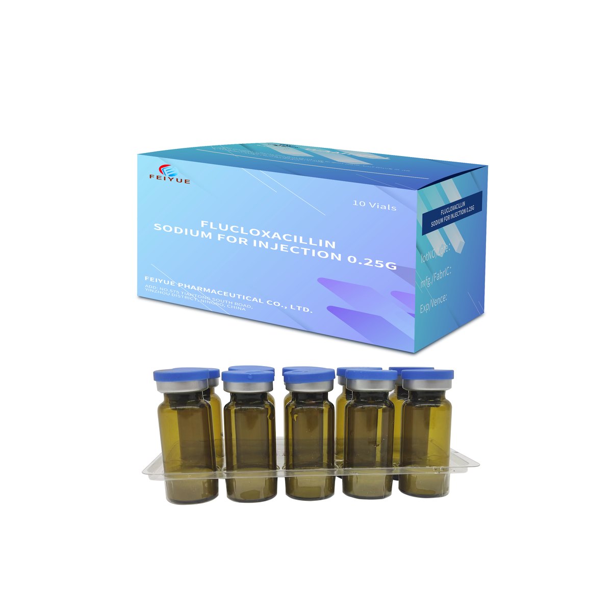 Flucloxacillin Sodium for Injection 0.25g / 0.5g / 1g - view 2