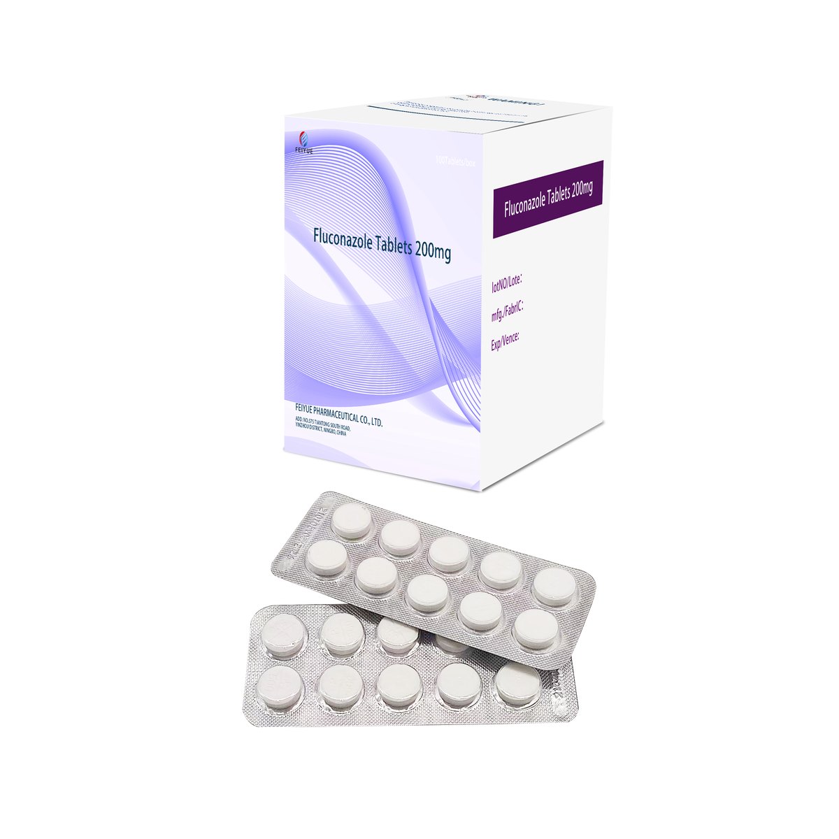 Fluconazole Tablets 200mg - view 1