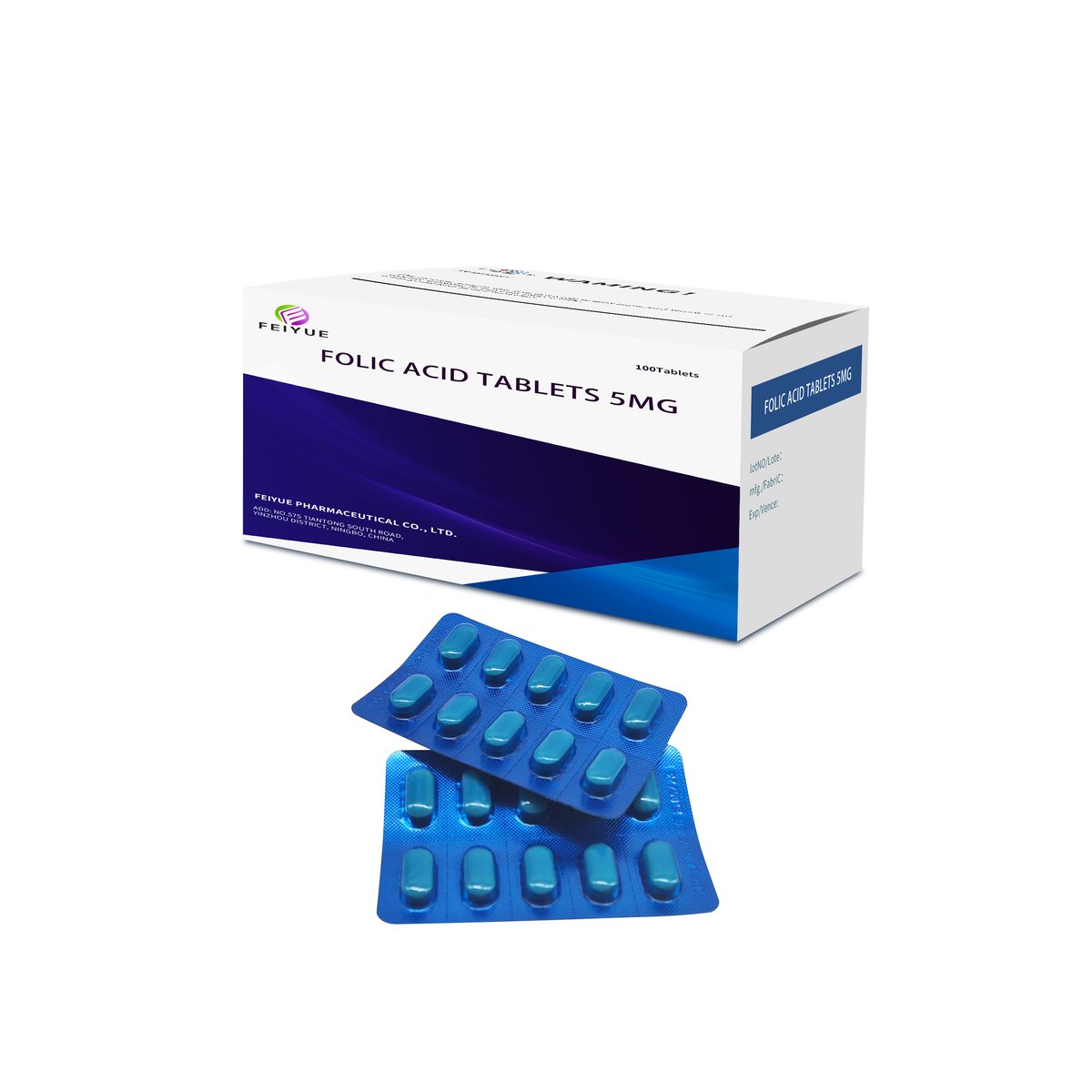 Folic Acid Tablets 5mg - view 2