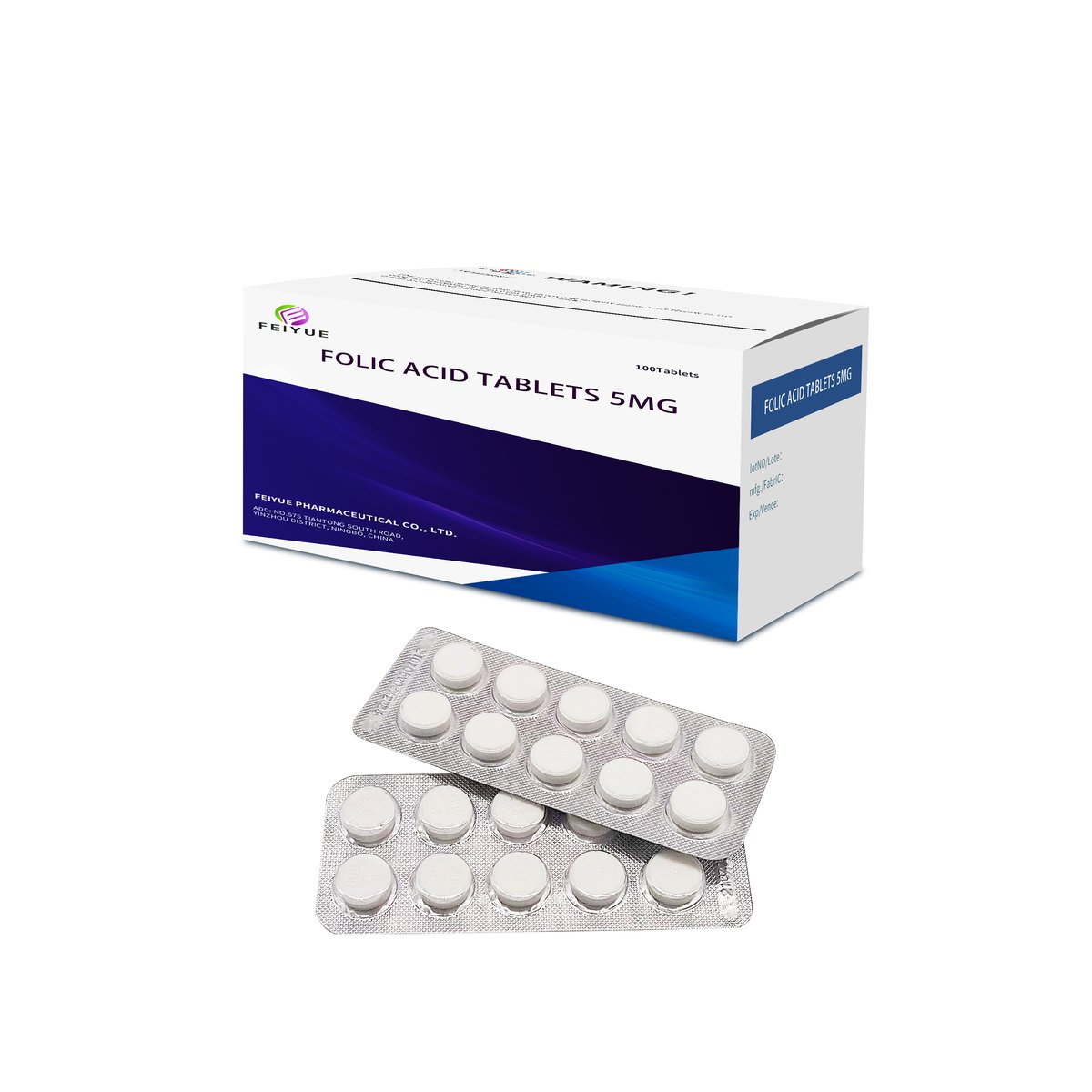 Folic Acid Tablets 5mg - view 3