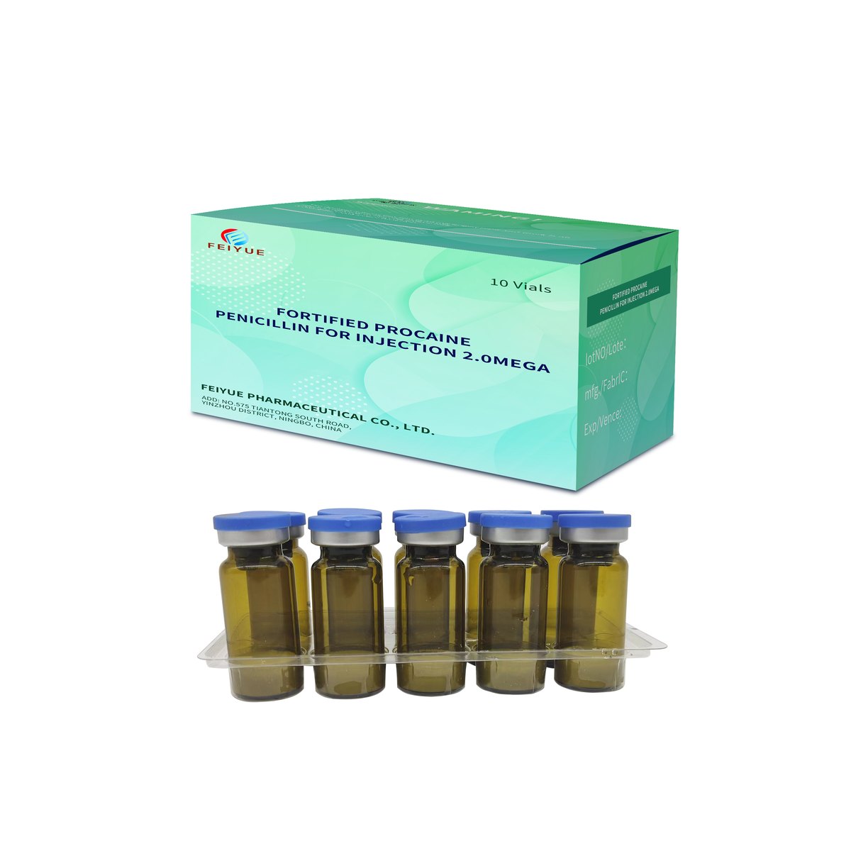 Fortified Procaine Penicillin for Injection 1.2mega / 2.0mega / 4.0mega - view 3
