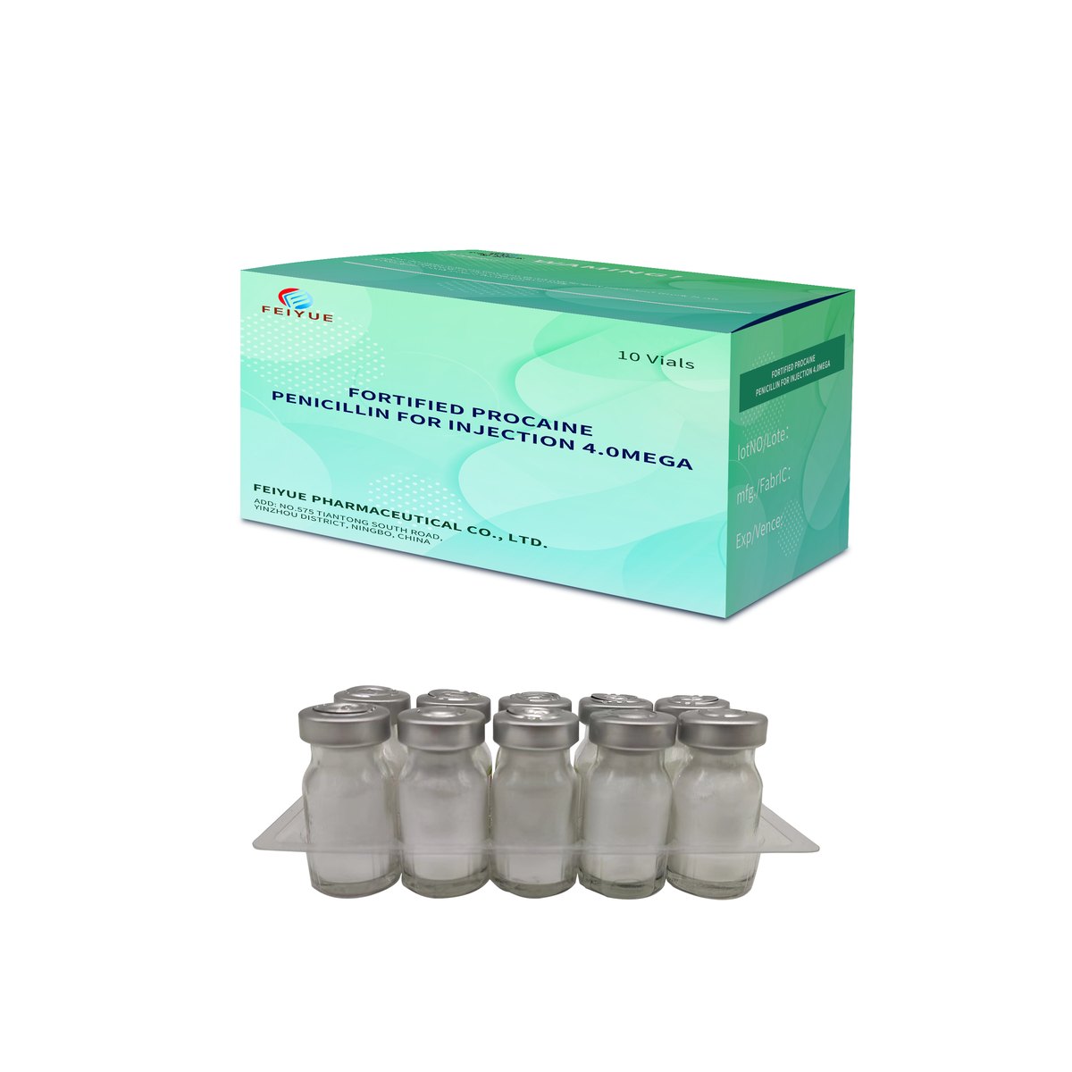 Fortified Procaine Penicillin for Injection 1.2mega / 2.0mega / 4.0mega - view 4