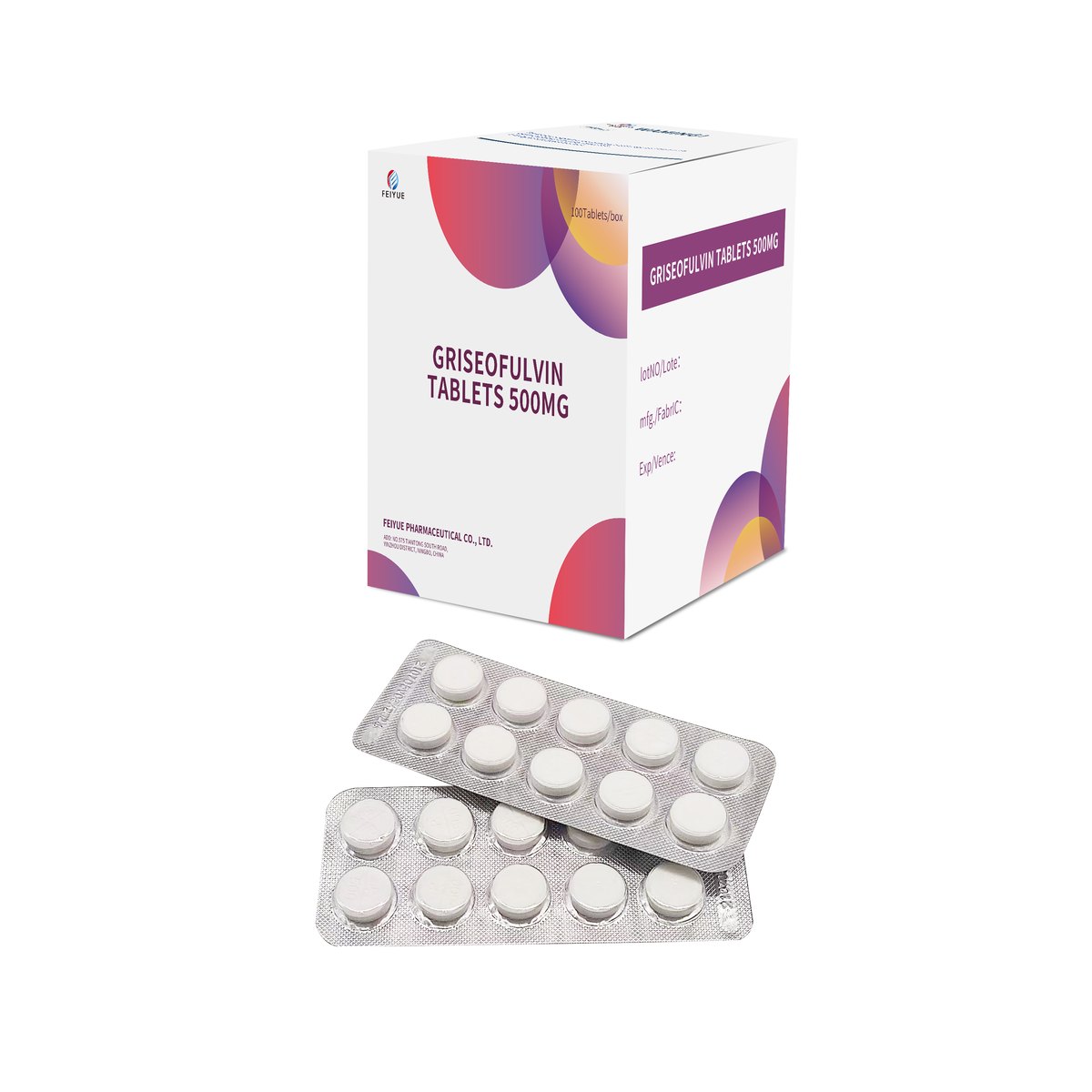 Griseofulvin Tablets 500mg - view 1