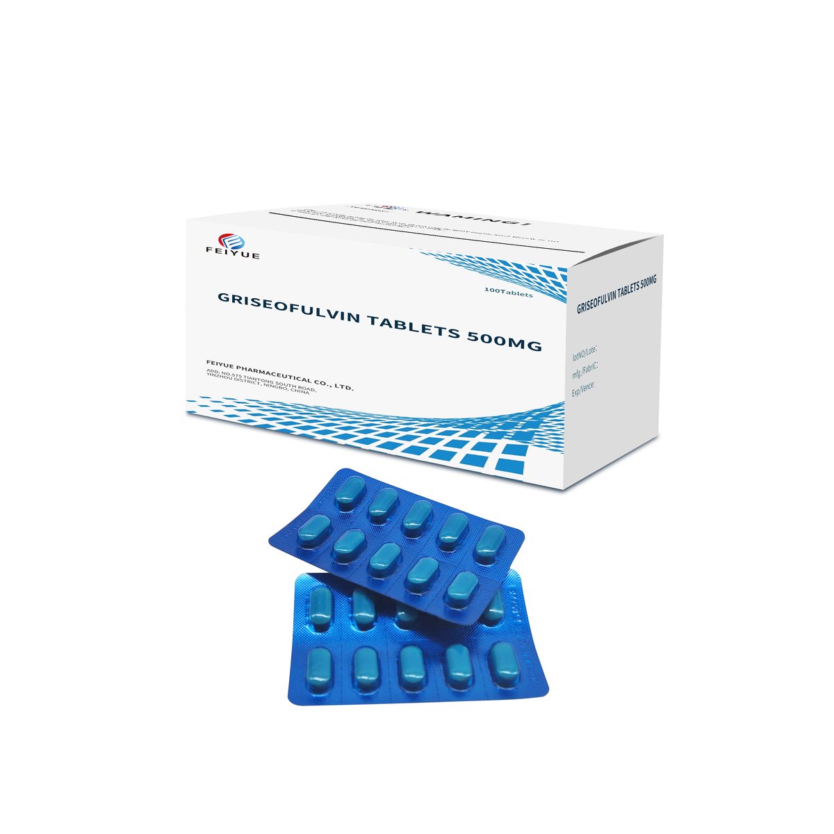 Griseofulvin Tablets 500mg - view 2